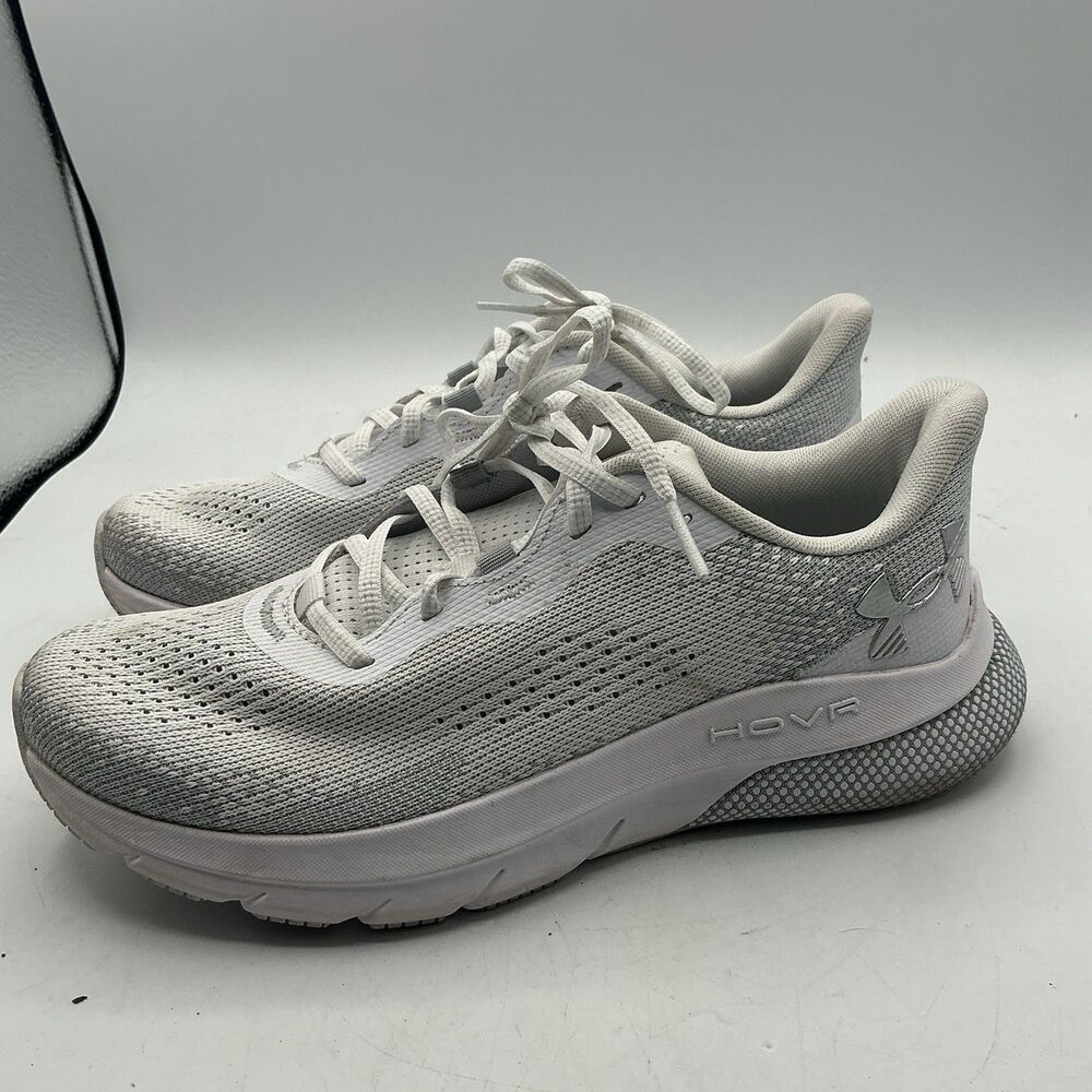 Under Armour HOVR Machina 3 Clone Women’s Size 8.5 White Gray Running Shoes